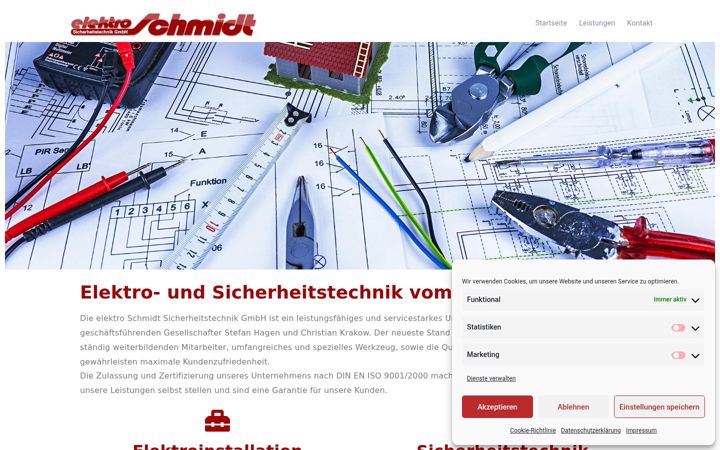 Zrzut ekranu elektro-schmidt-neustadt.de