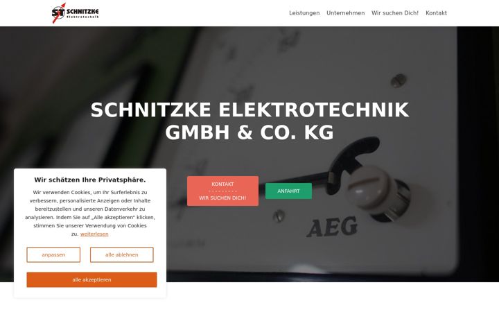 Zrzut ekranu elektro-schnitzke.de