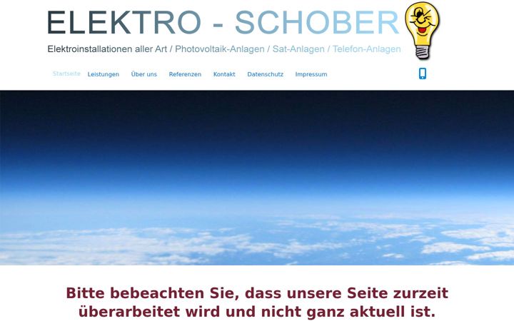 Captura de ecrã de elektro-schober.de