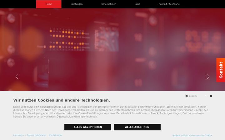 Screenshot of elektro-schuermann.com