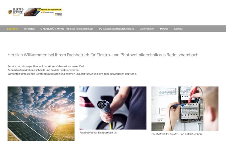 Screenshot di elektro-service-salamon.de