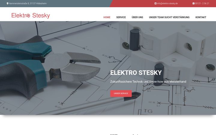 Screenshot di elektro-stesky.de