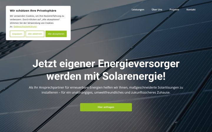 Captura de pantalla de elektro-wallenhorst.de