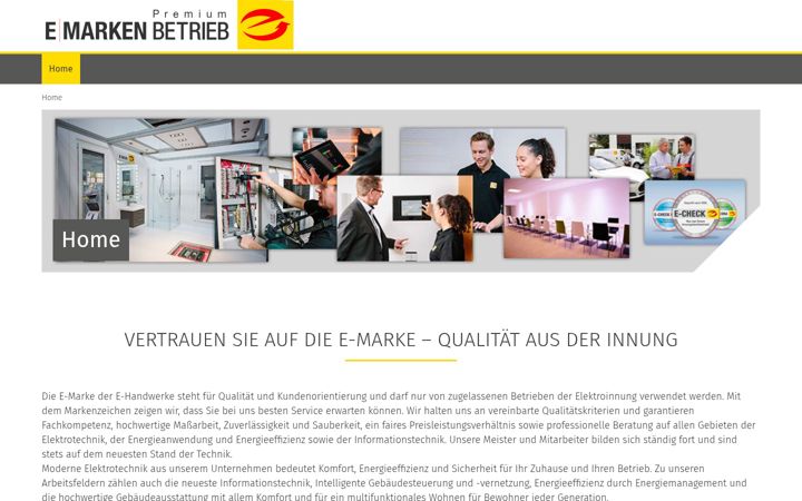 Screenshot of elektro-zehetbauer.de