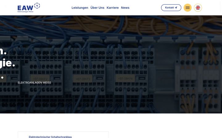 Skærmbillede af elektroanlagen-weiss.de