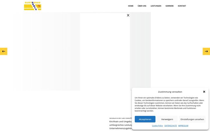 Captura de pantalla de elektrobau-roemer.de