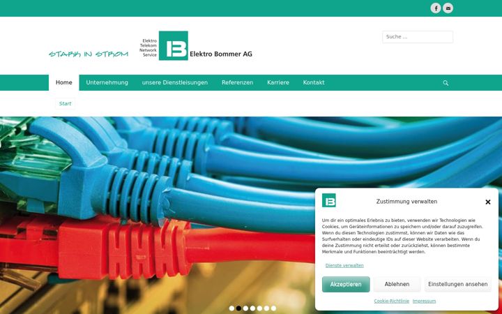 Screenshot ta' elektrobommer.ch