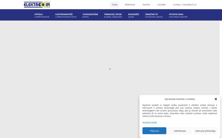 Screenshot di elektroin.cz