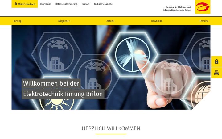 Snímek obrazovky elektroinnung-brilon.de