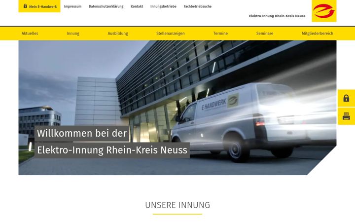 Ekrano kopija elektroinnung-neuss.de