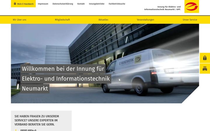 Ekrano kopija elektroinnung-nm.de
