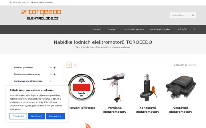 Screenshot di elektrolode.cz