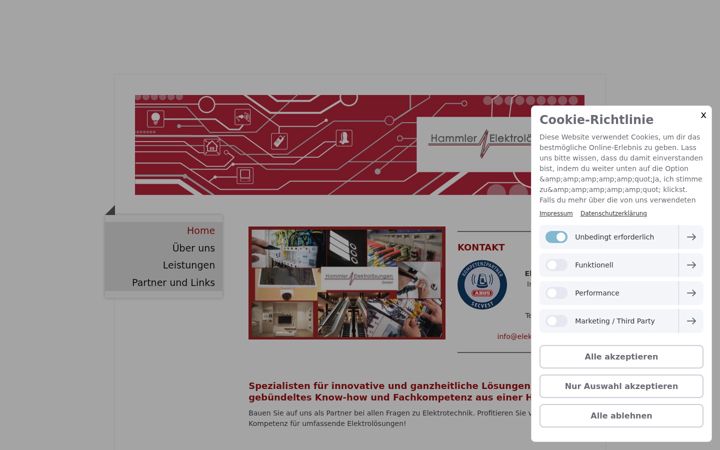 Captura de pantalla de elektroloesungen.de