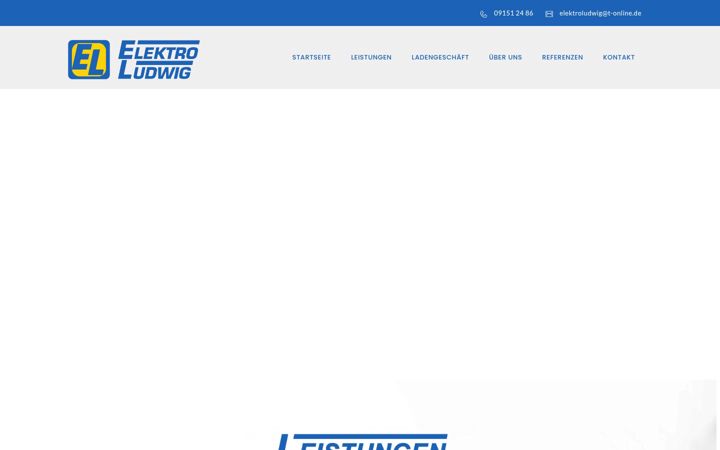 Captura de pantalla de elektroludwig-hersbruck.de