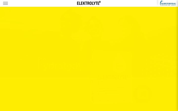 Captura de pantalla de elektrolyteplus.de
