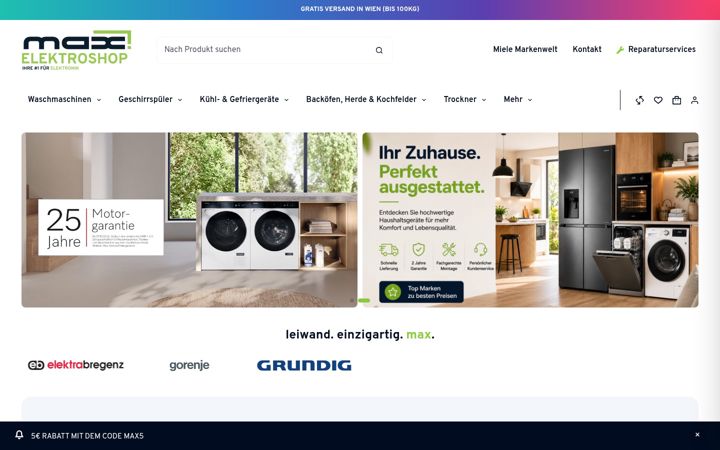 Képernyőkép: elektromax.at