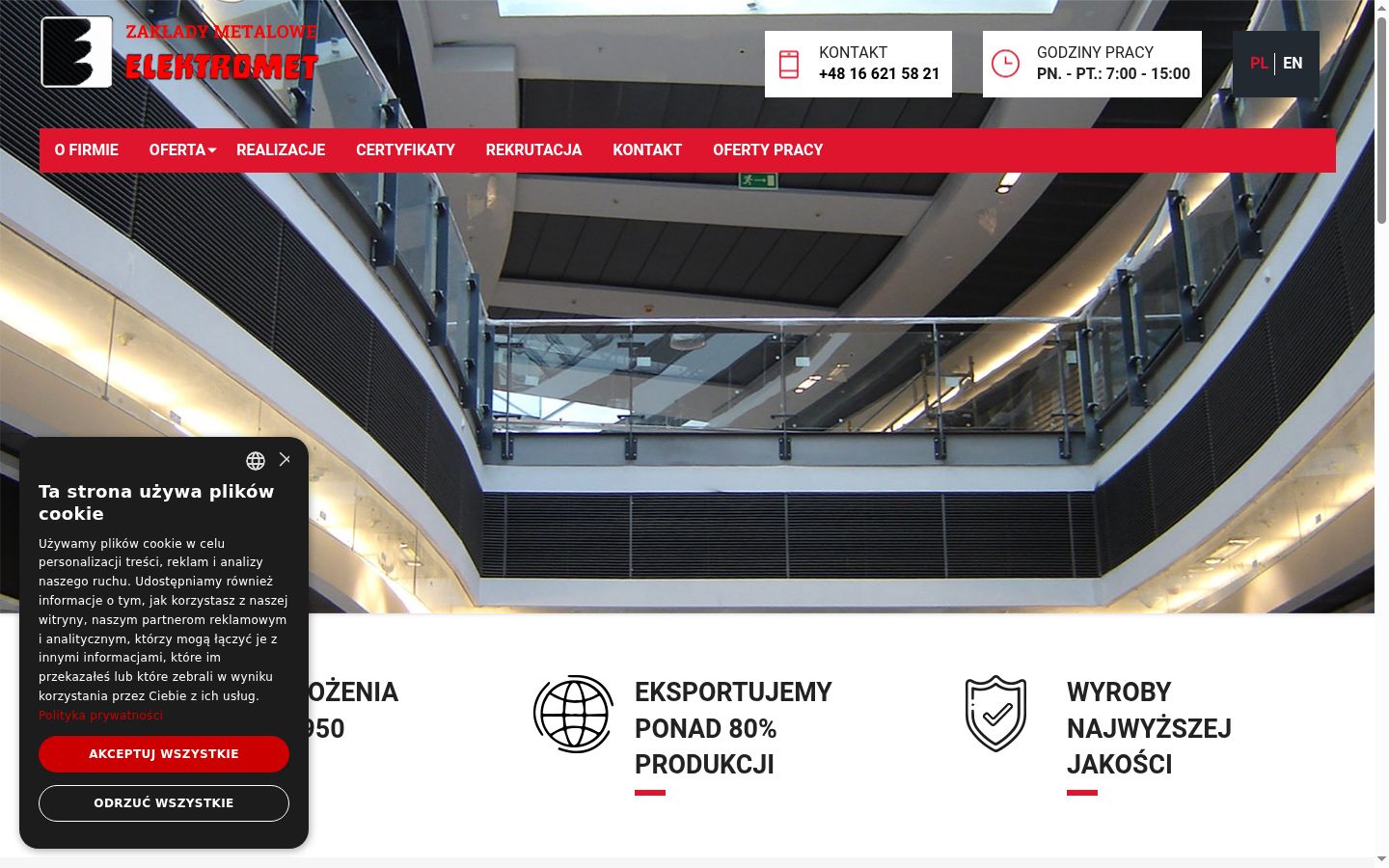 Screenshot tal-banner tal-kunsens muri qabel kwalunkwe interazzjoni