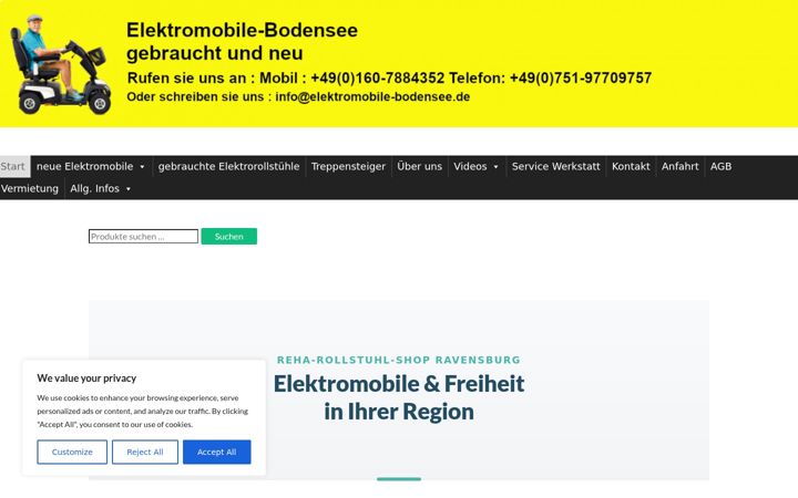 Captura de pantalla de elektromobile-bodensee.de