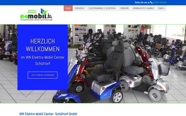 Екранна снимка на elektromobile-schuettorf.de
