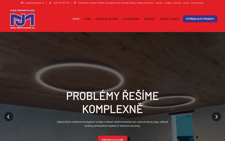Screenshot di elektromolak.cz