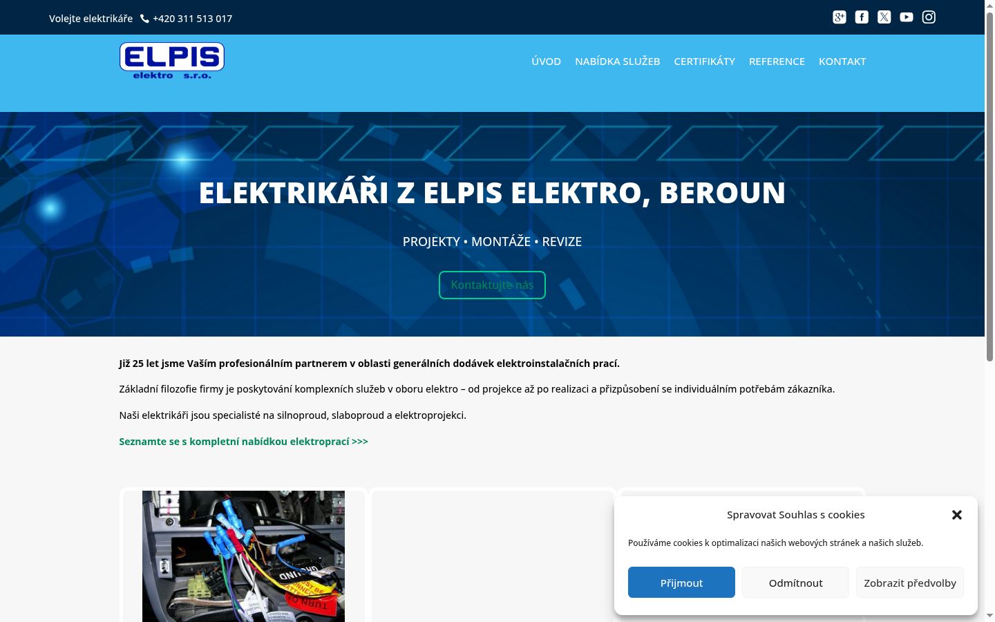Screenshot des Einwilligungsbanners vor jeglicher Interaktion