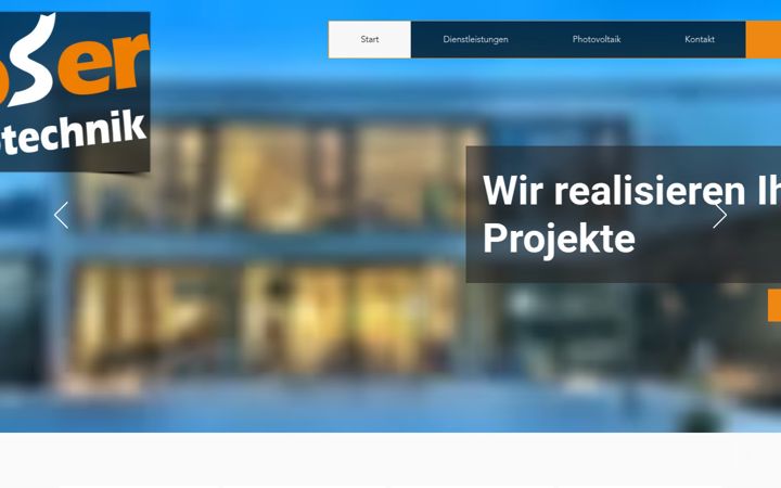 Екранна снимка на elektromoser-hohenfels.de