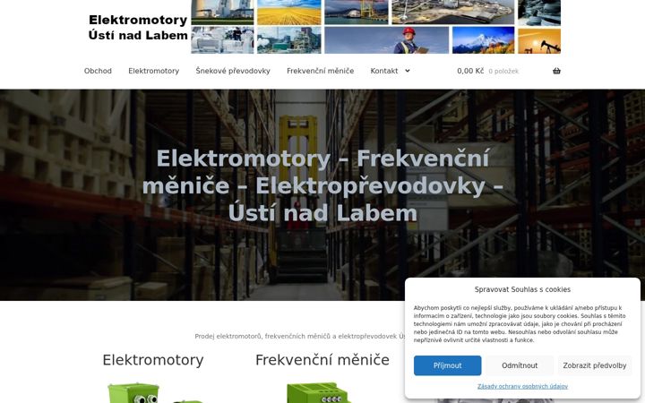Screenshot di elektromotory-usti-nad-labem.cz