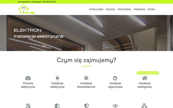Screenshot του elektron-tomala.pl