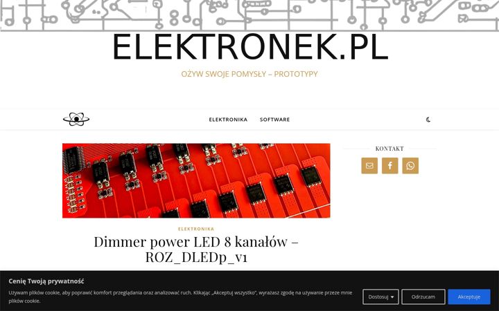 Ekraanipilt saidist elektronek.pl