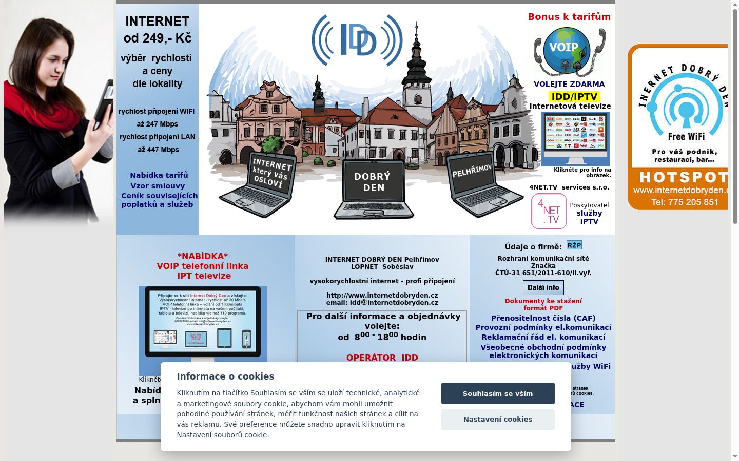 Screenshot tal-banner tal-kunsens muri qabel kwalunkwe interazzjoni