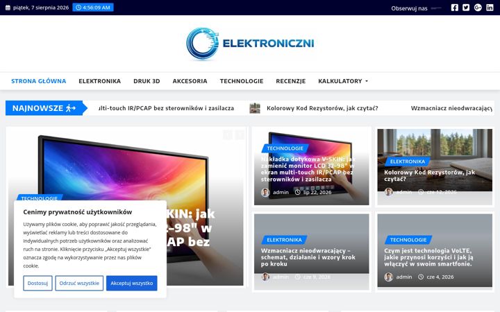 Captura de ecrã de elektroniczni.pl