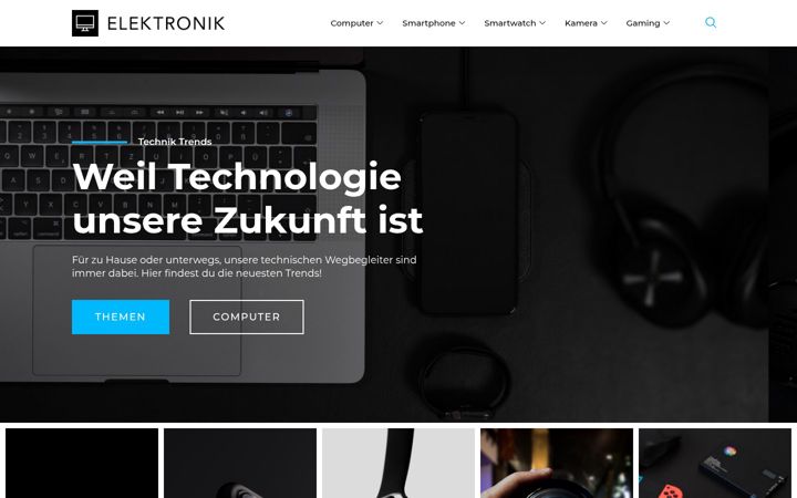 Skärmbild av elektronik-fan.de