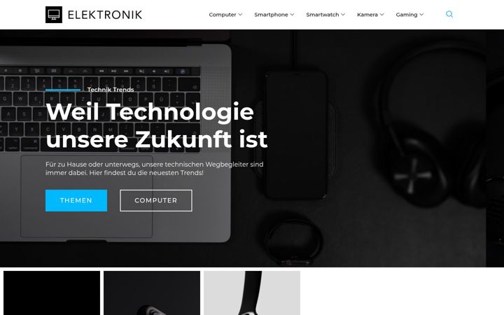Screenshot του elektroniknow.de