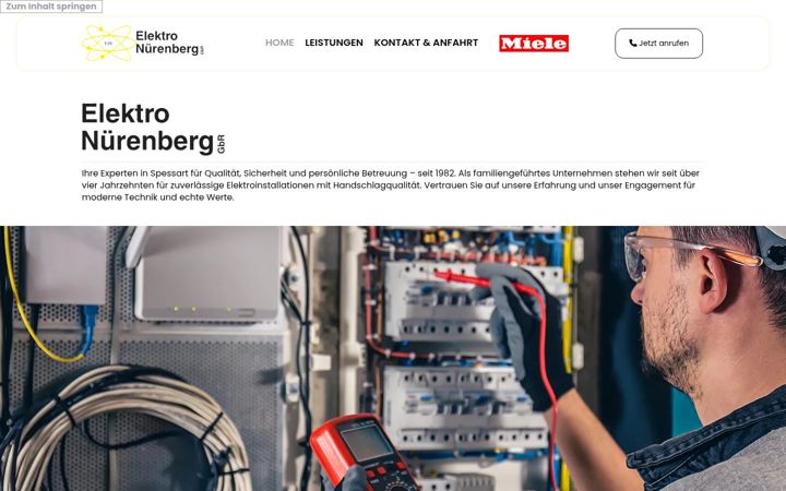 Screenshot του elektronuerenberg.de