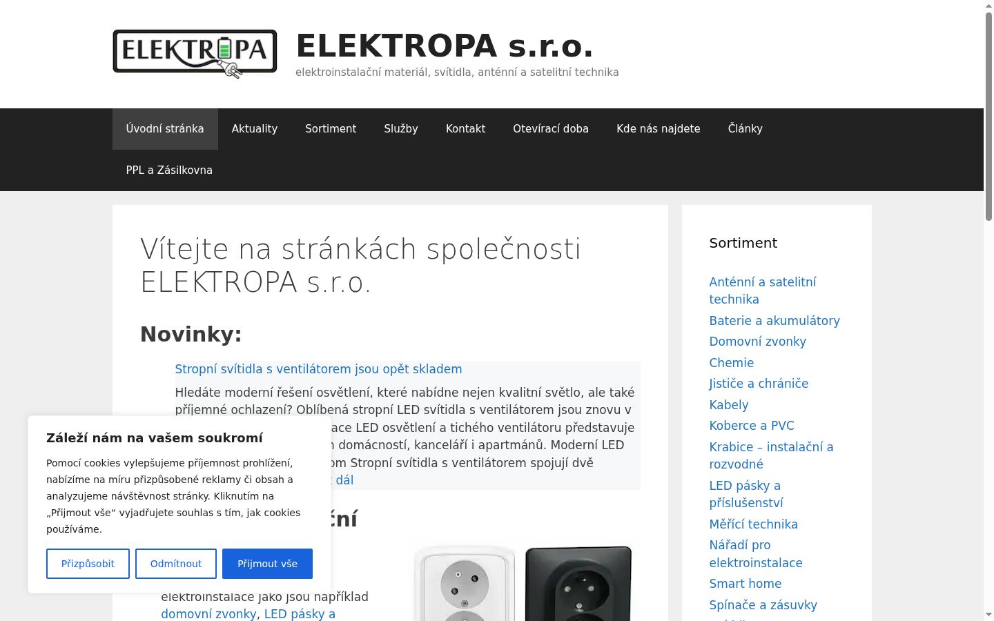 Screenshot tal-banner tal-kunsens muri qabel kwalunkwe interazzjoni