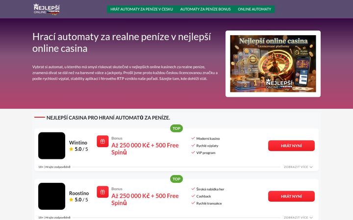 Screenshot ta' elektropelikan.cz