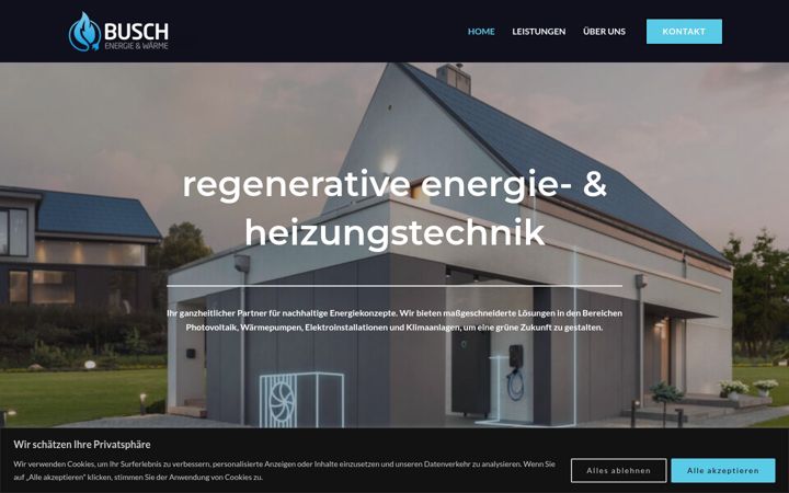 Screenshot ta' elektroservice-busch.de