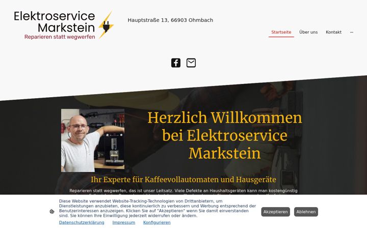 Screenshot ta' elektroservice-markstein.de