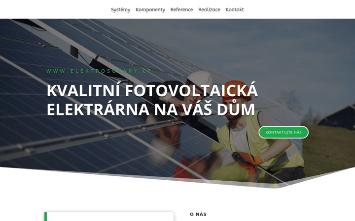 Screenshot ta' elektrosolary.cz