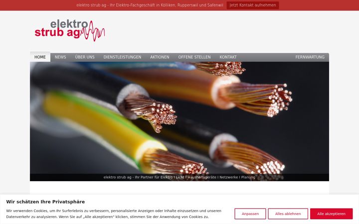 Snímek obrazovky elektrostrub.ch