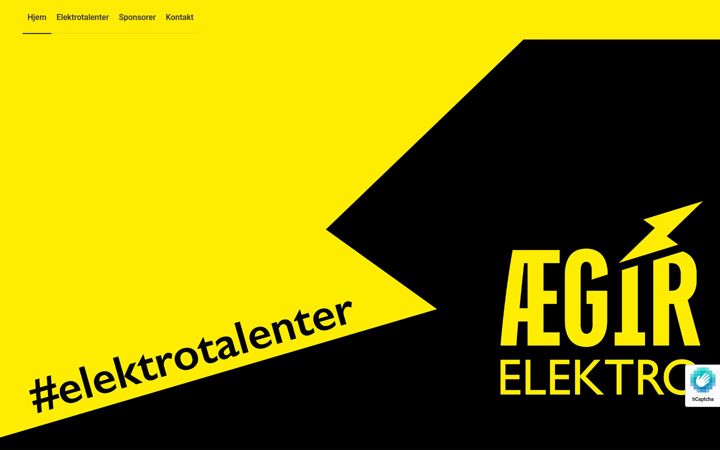 Screenshot of elektrotalenter.no