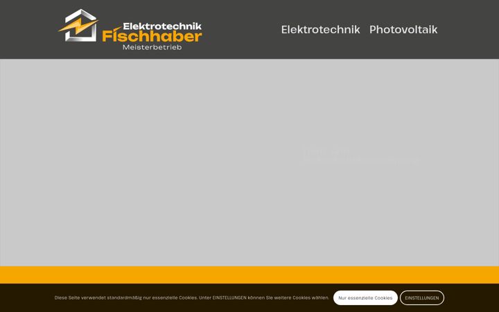 Screenshot di elektrotechnik-fischhaber.de