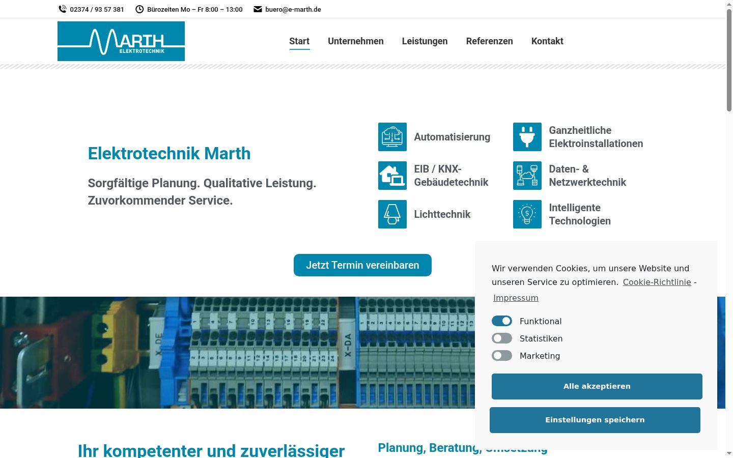 Screenshot tal-banner tal-kunsens muri qabel kwalunkwe interazzjoni