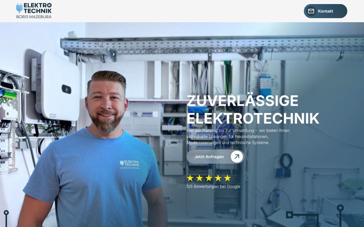 Ekrānuzņēmums no elektrotechnik-mazebura.de