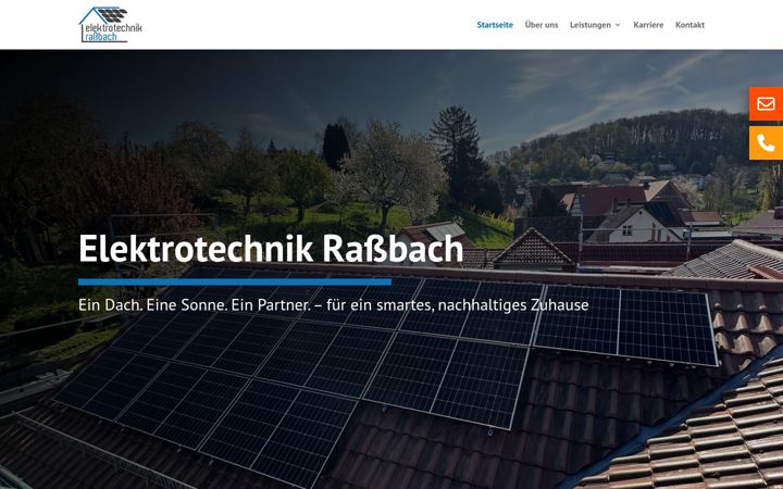 Screenshot von elektrotechnik-rassbach.de