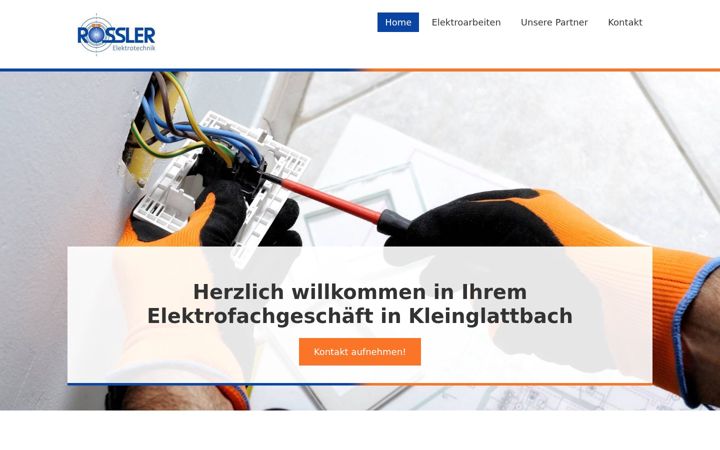 Screenshot von elektrotechnik-roessler.de