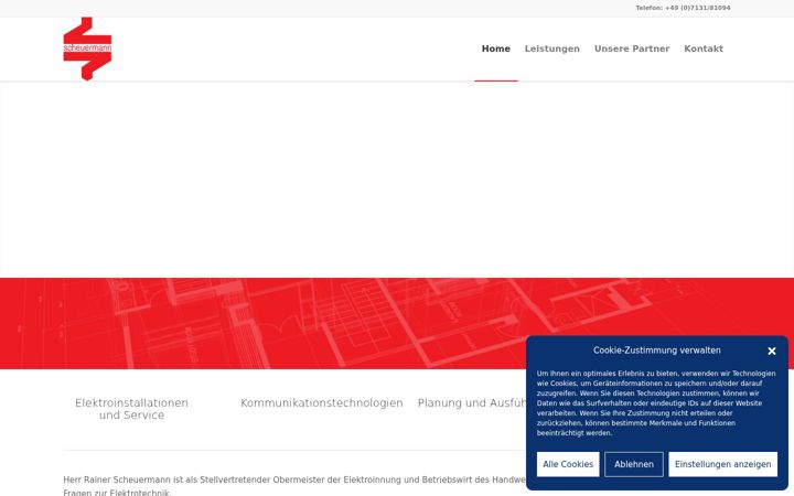 Screenshot von elektrotechnik-scheuermann.de