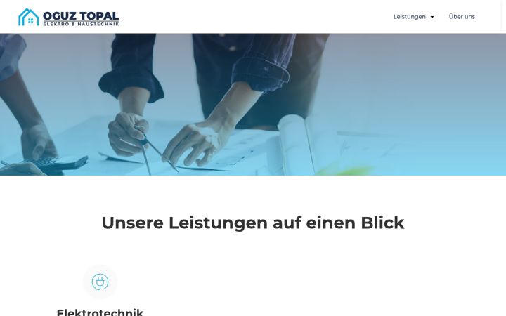 Екранна снимка на elektrotechnik-topal.de