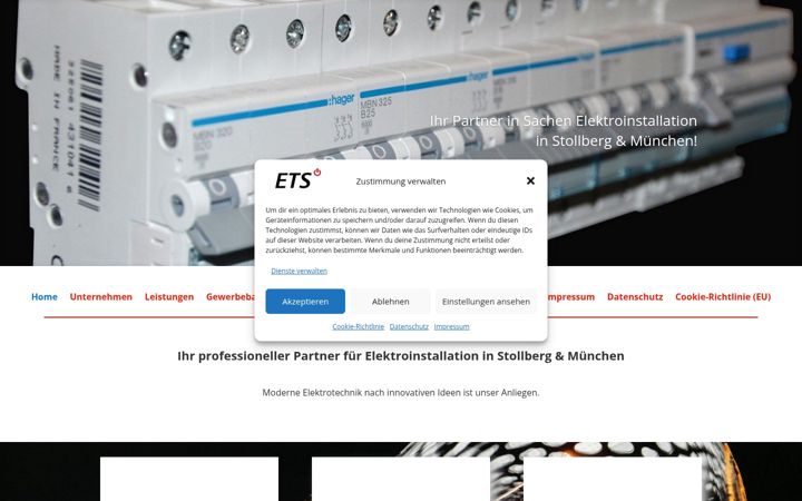 Екранна снимка на elektrotechnik-uwe-schwind.de