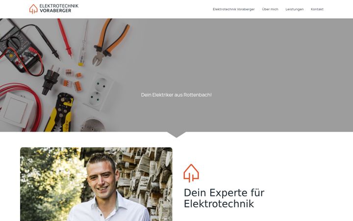 Screenshot di elektrotechnik-voraberger.at